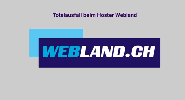Update zum aktuellen Totalausfall bei unserem Hosting-Partner Webland
